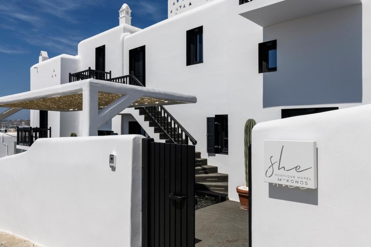 She Mykonos Boutique Hotel Mykonos Town Exteriér fotografie